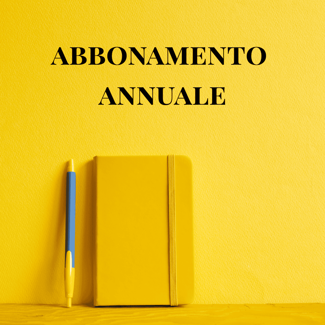 abbonamento annuale immaginario k