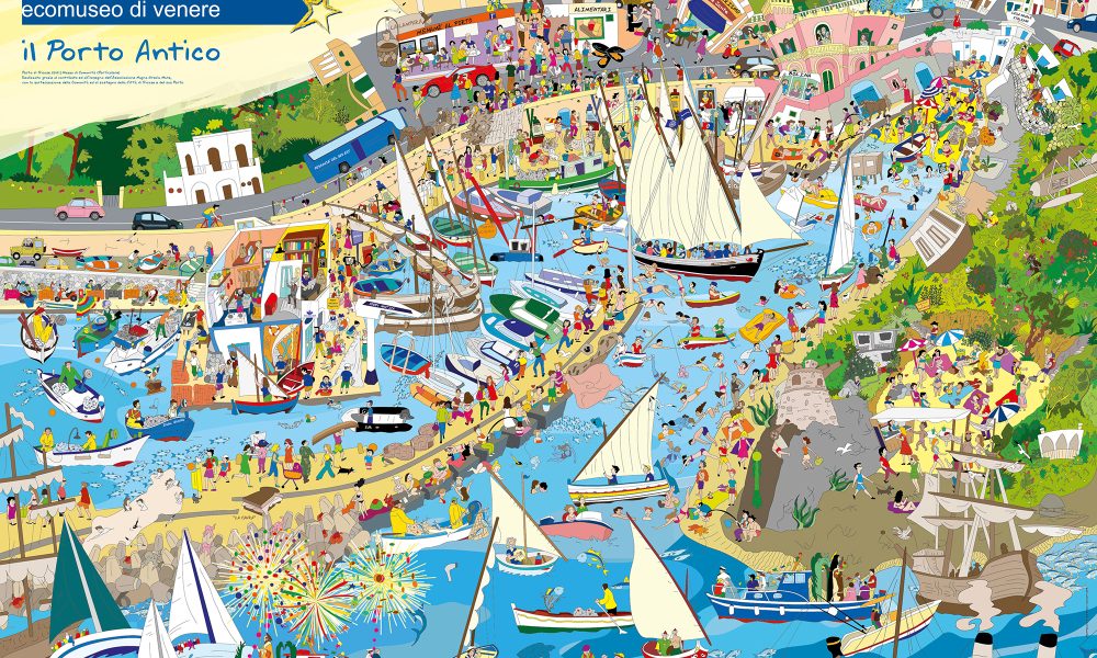 Mappa Museo Tricase 2013 – Illustrazione di Chiara Rescio Mappa Museo Tricase 2013 - Illustrazione di Chiara Rescio